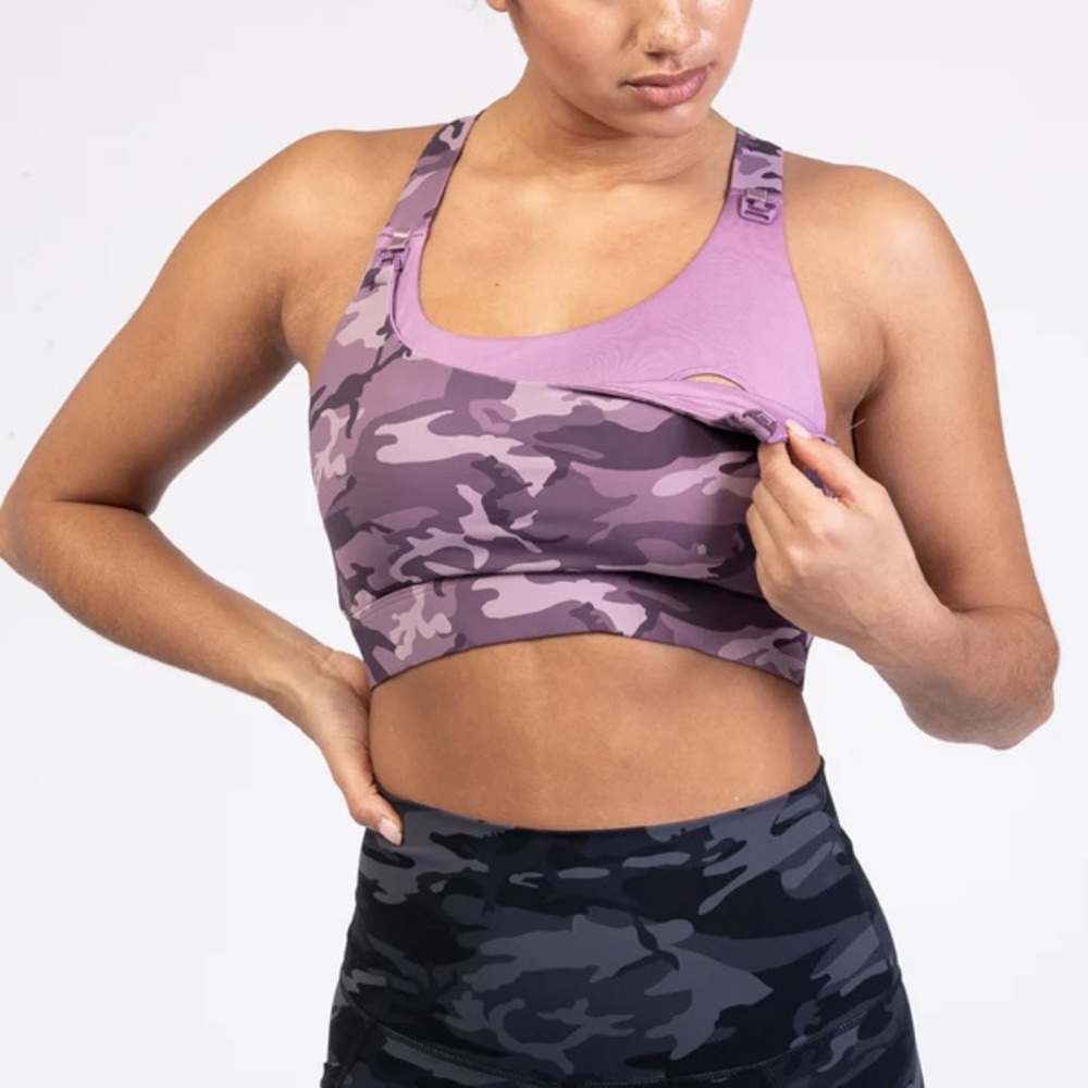 Sweat and Milk ‘Venice’ high support nursing sports bra- size XS